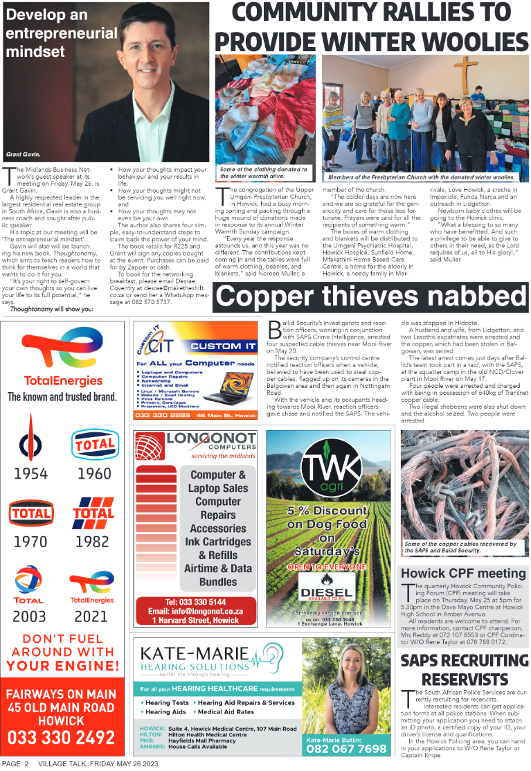 Village Talk 26.05.2023 page 2