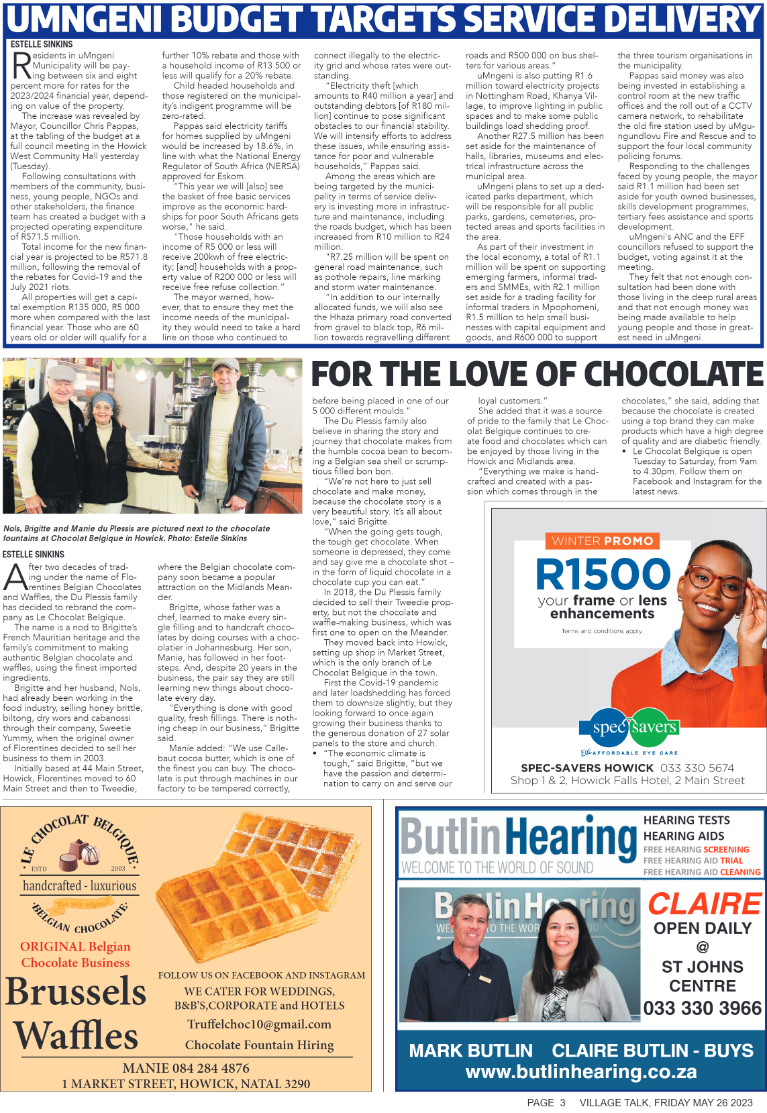 Village Talk 26.05.2023 page 3