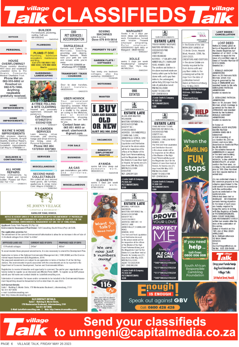 Village Talk 26.05.2023 page 6