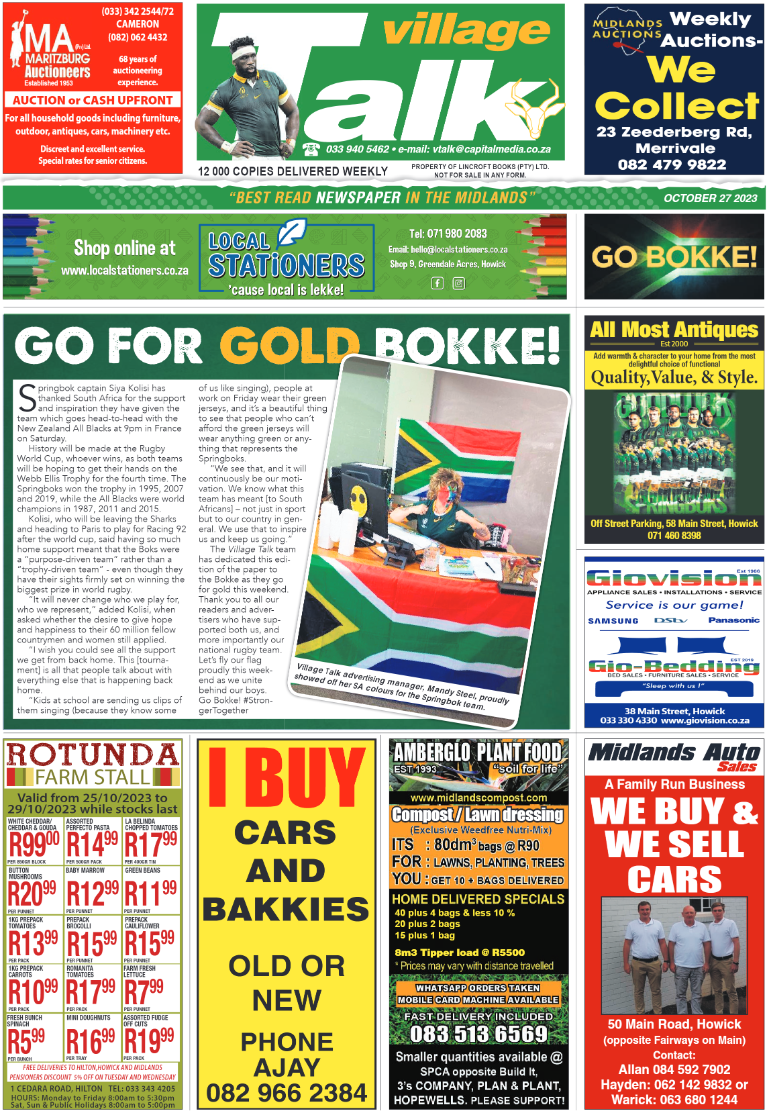 Village Talk 27.10.2023 page 1