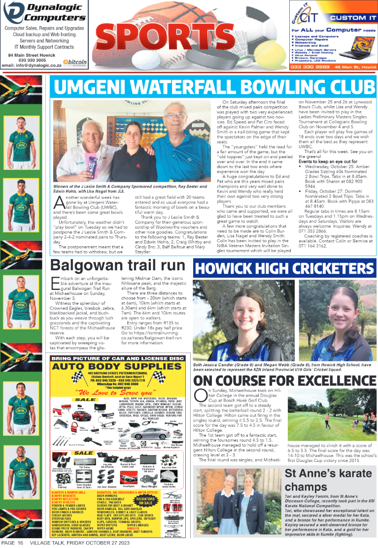 Village Talk 27.10.2023 page 16