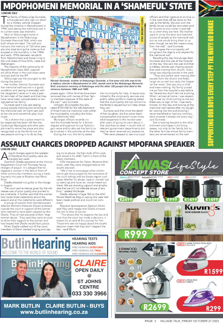 Village Talk 27.10.2023 page 3