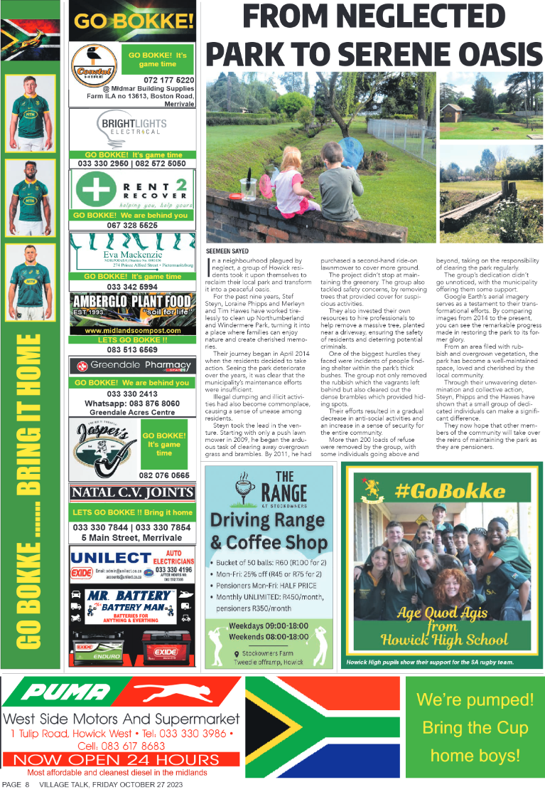 Village Talk 27.10.2023 page 8