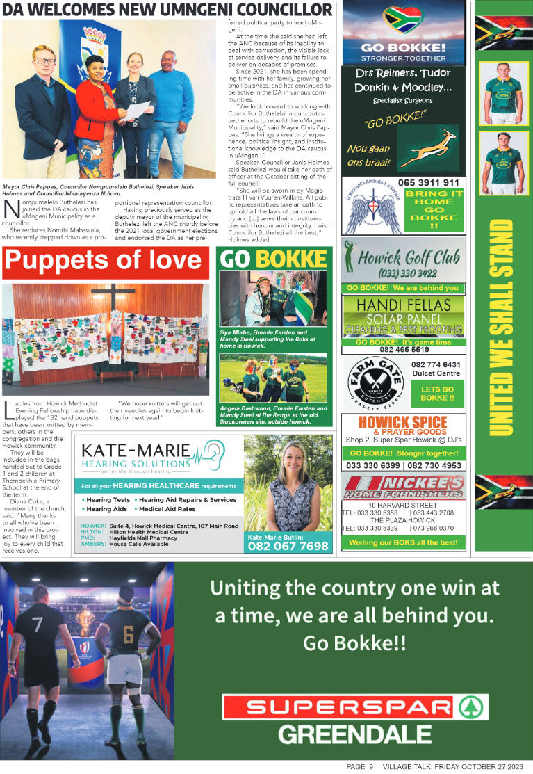 Village Talk 27.10.2023 page 9