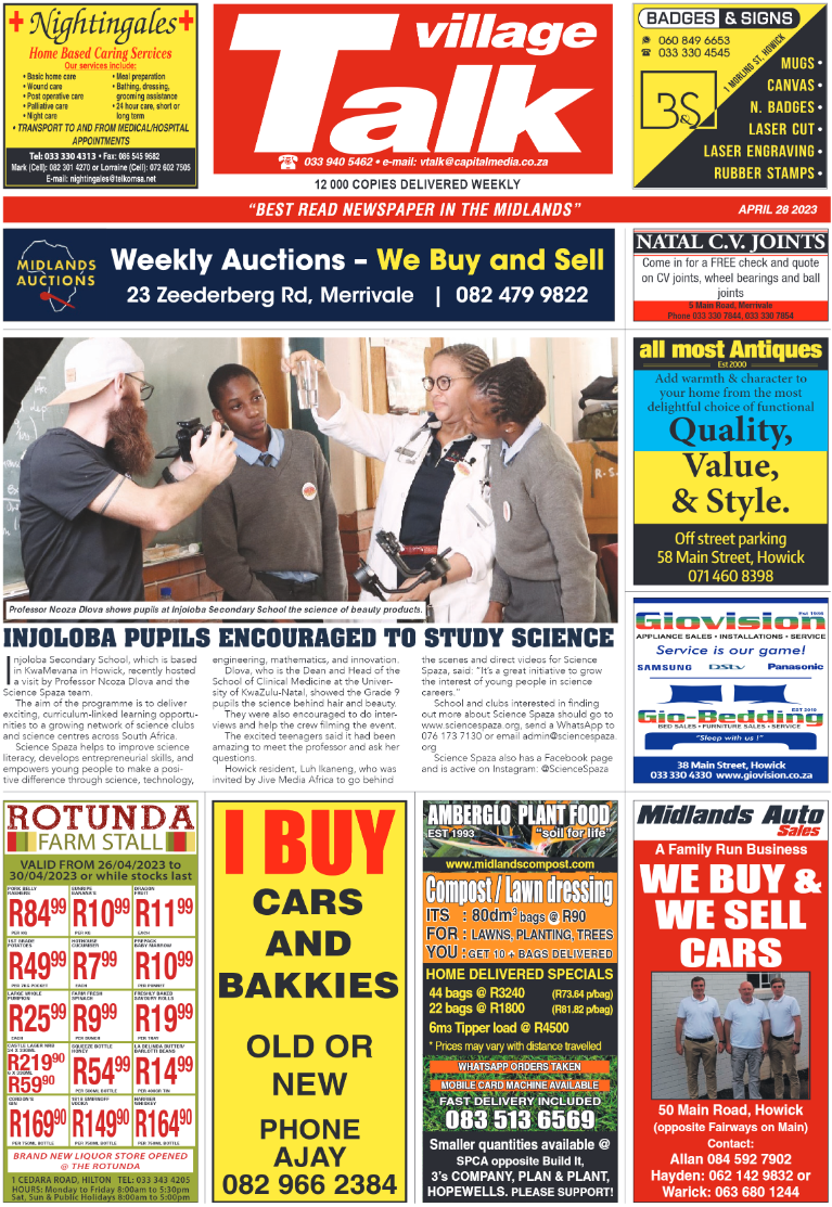 Village Talk 28.04.2023 page 1