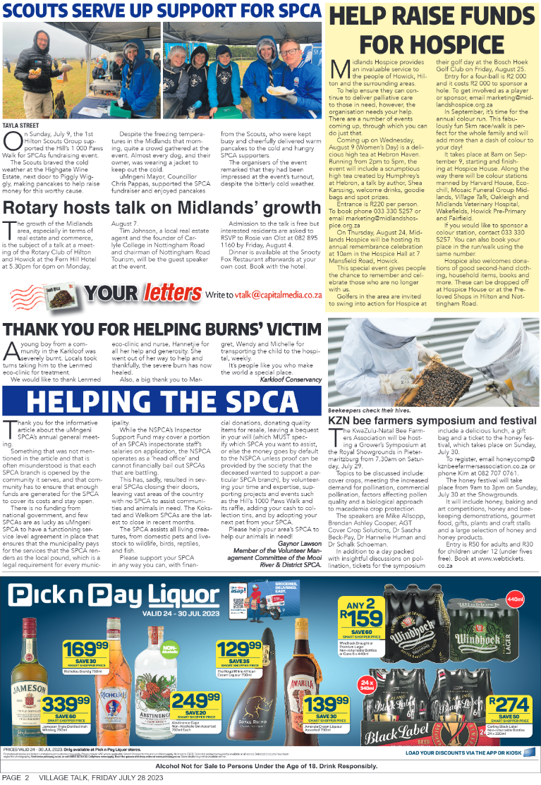 Village Talk 28.07.2023 page 2