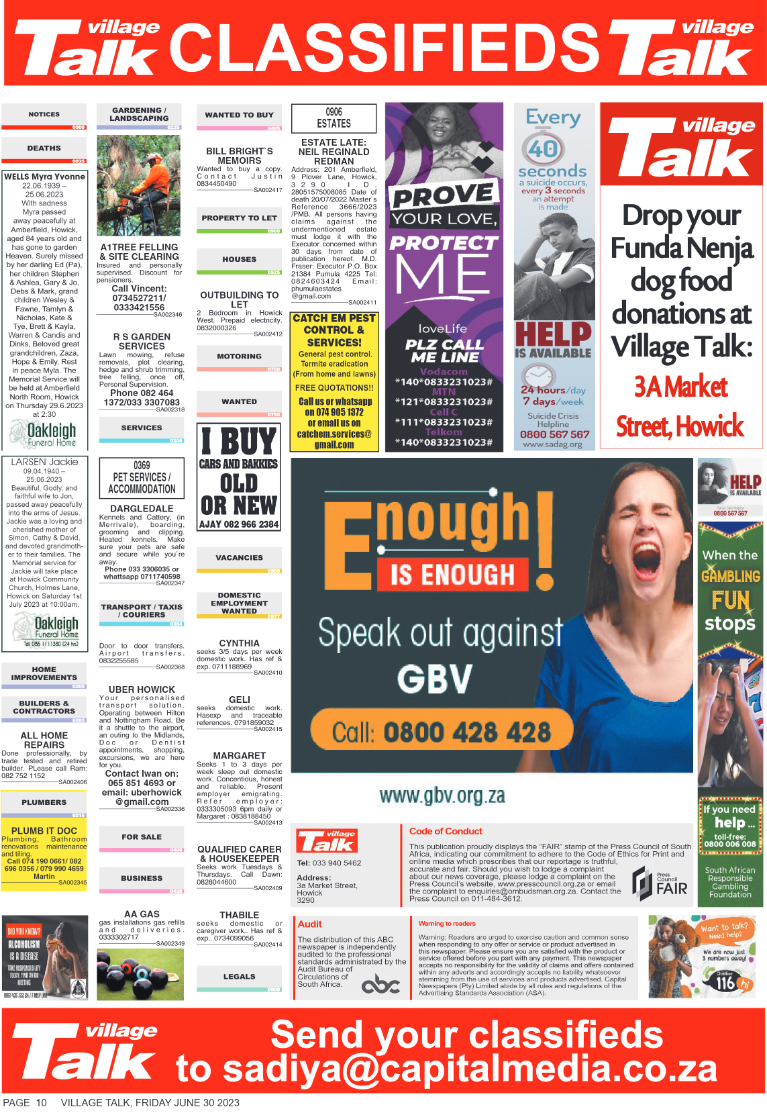 Village Talk 30.06.2023 page 10