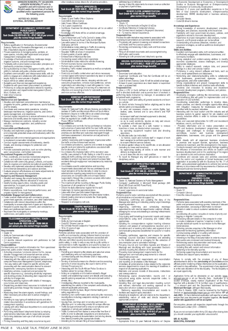 Village Talk 30.06.2023 page 8