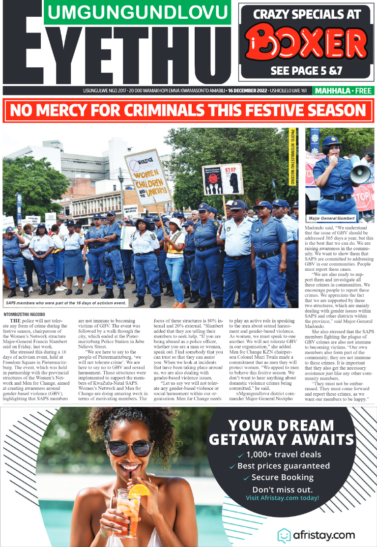 uMgungundlovu eyethu 16.12.2022 page 1