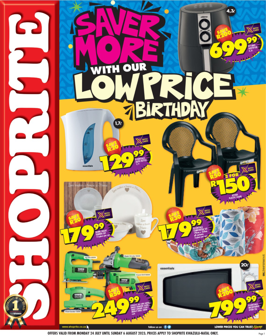 Shoprite 24 Jul – 06 Aug 2023 page 1